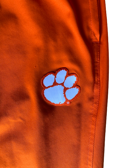 J.C. Chalk Clemson Football Team Issued Travel Sweatpants (Size XL)