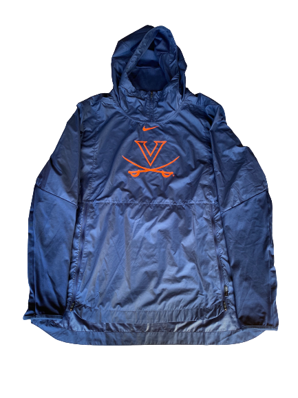 Jay Huff Virginia Basketball Team Issued Fleece Jacket (Size XL)