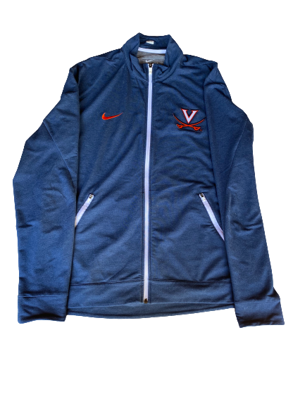 Jay Huff Virginia Basketball Team Issued Jacket (Size XL)