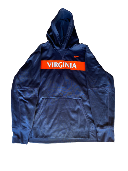 Jay Huff Virginia Basketball Team Issued Sweatshirt (Size XL)