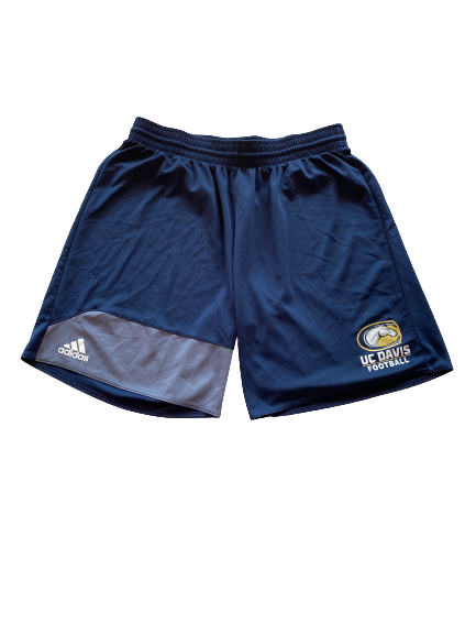 Colby Wadman UC Davis Football Team Issued Workout Shorts (Size L)