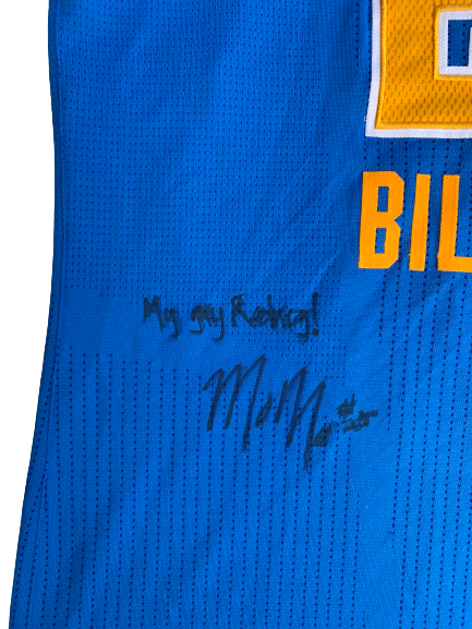 Monique Billings UCLA Signed Game Worn Jersey
