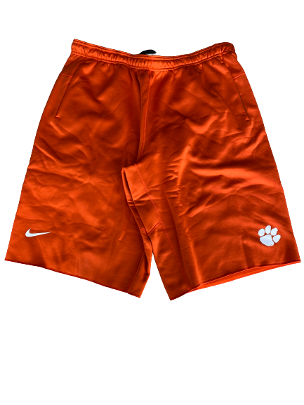 J.C. Chalk Clemson Football Team Issued Sweat Shorts (Size XXL)
