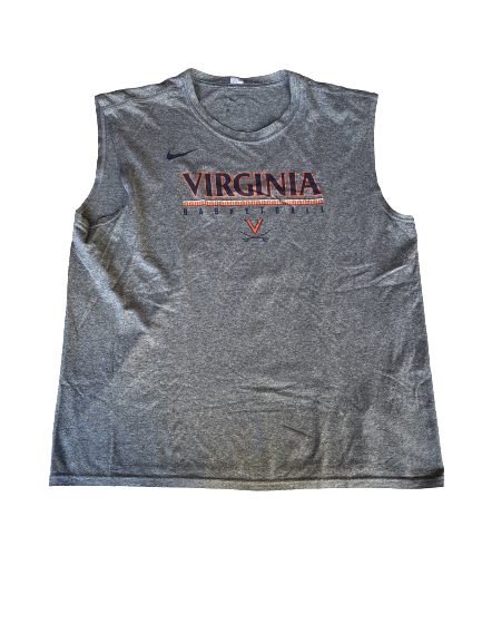 Jay Huff Virginia Basketball Team Issued Tank Top (Size XL)