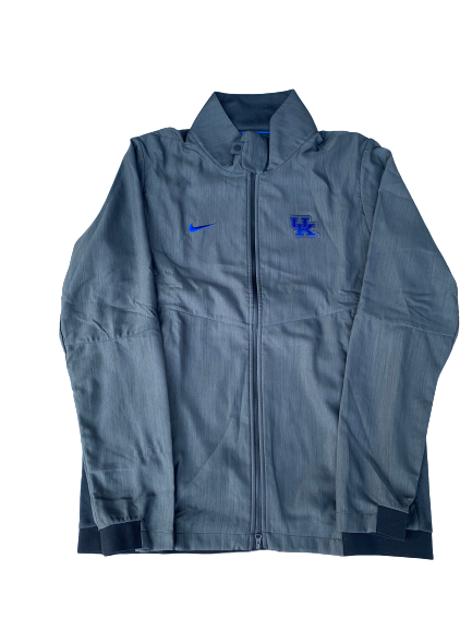 Leah Edmond Kentucky Volleyball Team Issued Zip Up Jacket (Size M)