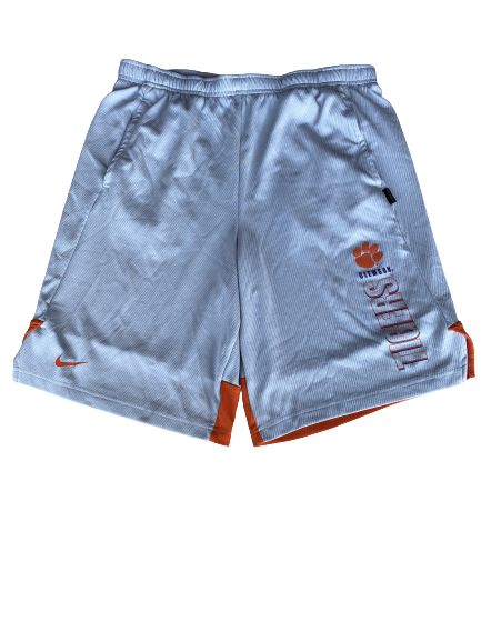 J.C. Chalk Clemson Football Team Issued Workout Shorts (Size L)