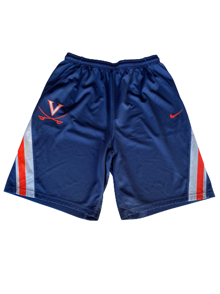 Jay Huff Virginia Basketball Player Exclusive Practice Shorts (Size XL)