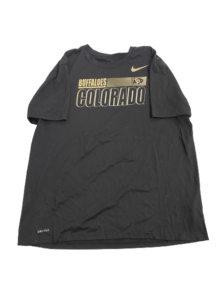 Jamar Montgomery Colorado Football Team-Issued T-Shirt (Size XXL)