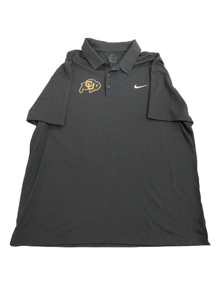 Jamar Montgomery Colorado Football Team-Issued Polo Shirt (Size XXL)