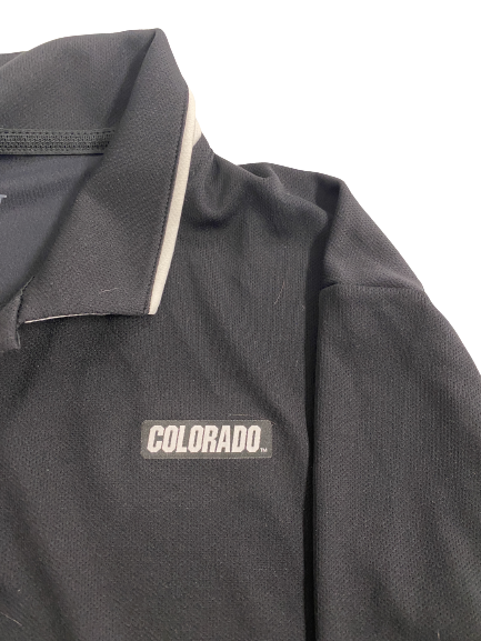 Jamar Montgomery Colorado Football Team-Issued Polo Shirt (Size XL)