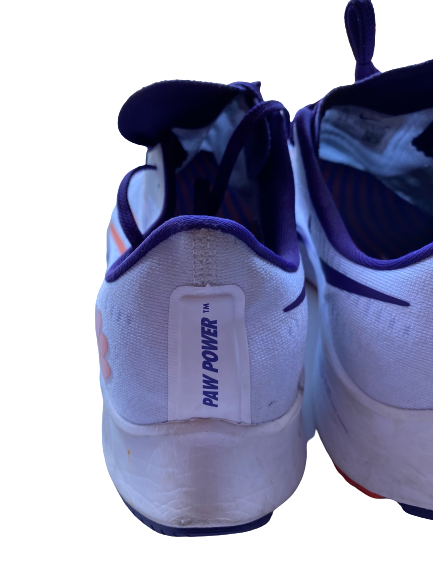 J.C. Chalk Clemson Football Team Issued Clemson Training Shoes (Size 13)