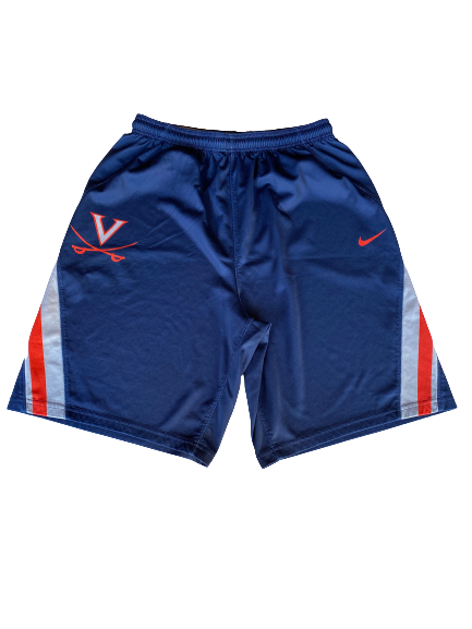 Jay Huff Virginia Basketball Player Exclusive Practice Shorts (Size XL)
