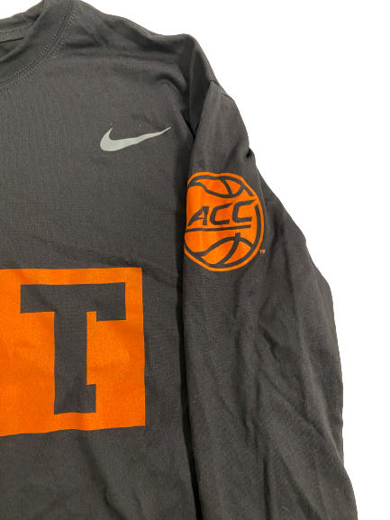 Brevin Galloway Clemson Basketball Player-Exclusive GRIT Long Sleeve Shirt (Size XL)