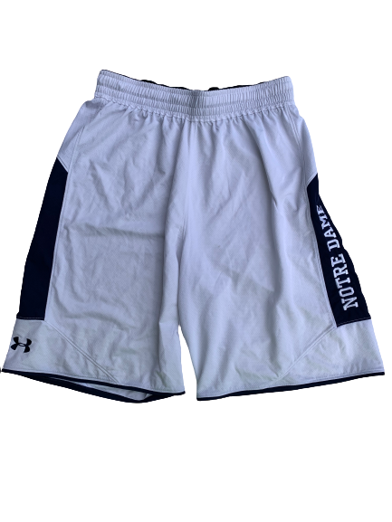 Torii Hunter Jr. Notre Dame Team Issued Workout Shorts (Size L)