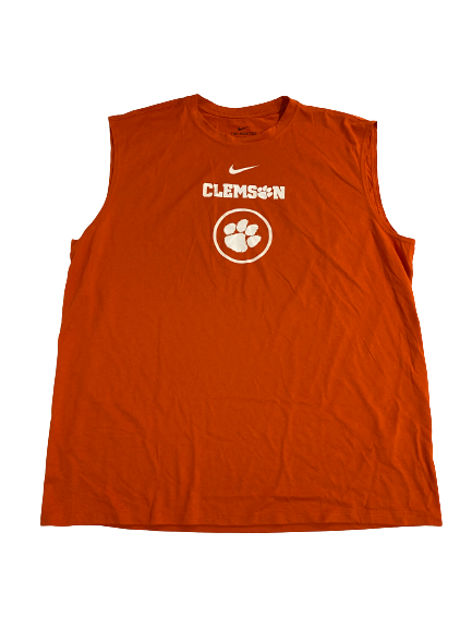 Brevin Galloway Clemson Basketball Team-Issued Workout Tank (Size XL)