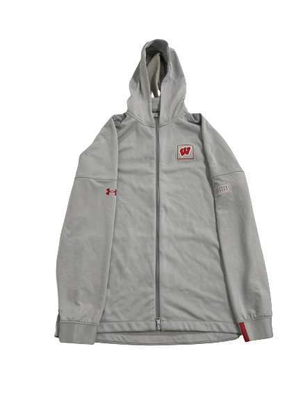 Anna MacDonald Wisconsin Volleyball Team-Issued Zip-Up Jacket (Size M)
