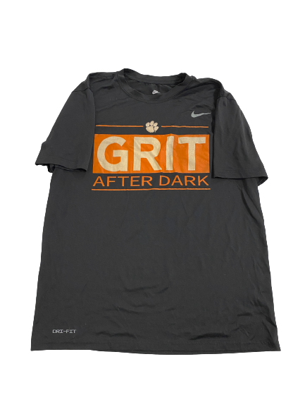 Brevin Galloway Clemson Basketball Player-Exclusive GRIT T-Shirt (Size L)