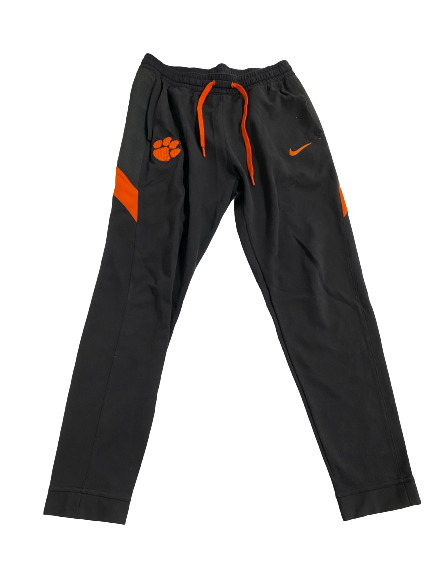 Brevin Galloway Clemson Basketball Team-Issued Sweatpants (Size L)