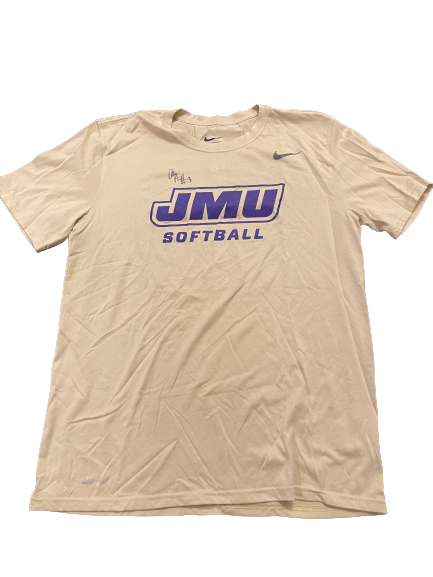 Odicci Alexander James Madison Softball SIGNED Workout Shirt