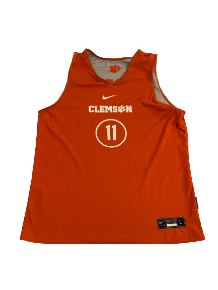 Brevin Galloway Clemson Basketball Player-Exclusive Practice Jersey (Size L)