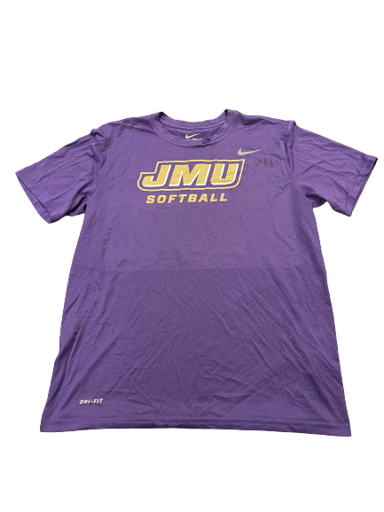 Odicci Alexander James Madison Softball SIGNED Workout Shirt