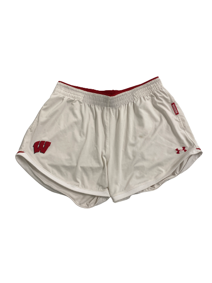 Anna MacDonald Wisconsin Volleyball Team-Issued Shorts (Size Women&