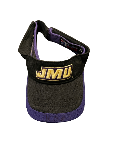 Odicci Alexander James Madison Softball PRACTICE WORN Visor