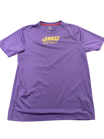 Odicci Alexander James Madison Softball SIGNED Workout Shirt