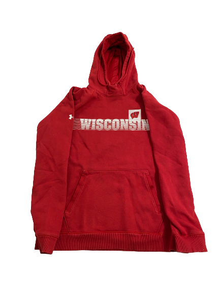 Anna MacDonald Wisconsin Volleyball Team-Issued Hoodie (Size L)