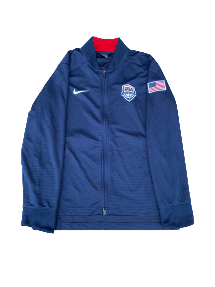 Travis Trice USA Basketball Team Issued Zip Up Jacket (Size M)