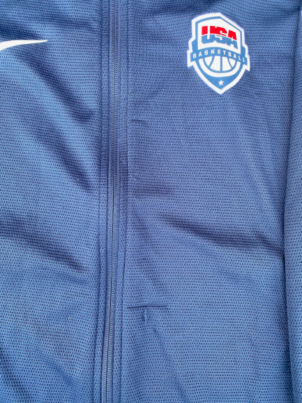 Travis Trice USA Basketball Team Issued Zip Up Jacket (Size M)