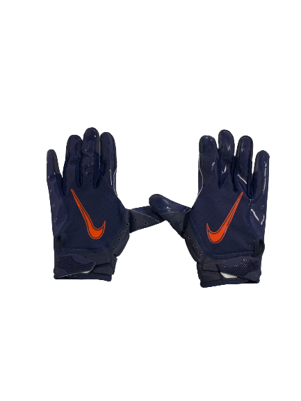 Cooper Lutz Syracuse Football Player-Exclusive Gloves (Size XL)