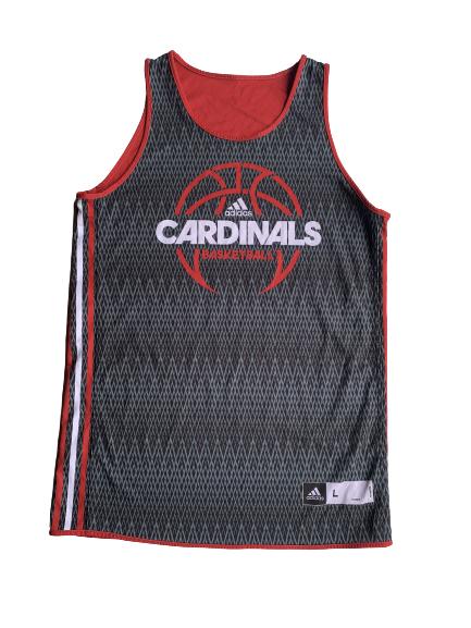 Tony Hicks Louisville Basketball Reversible Practice Jersey (Size L)