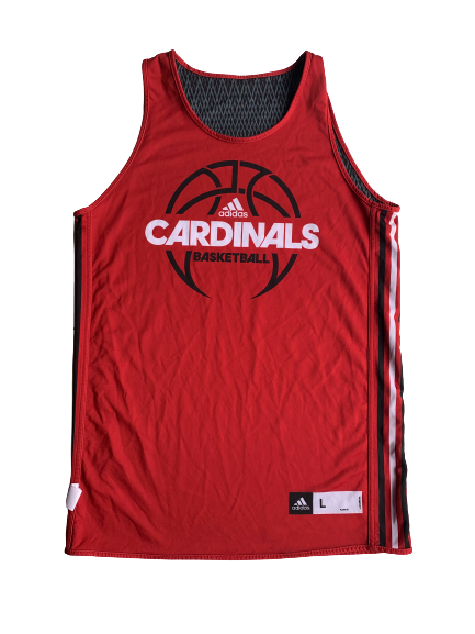 Tony Hicks Louisville Basketball Reversible Practice Jersey (Size L)