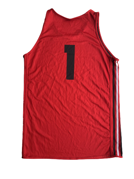 Tony Hicks Louisville Basketball Reversible Practice Jersey (Size L)