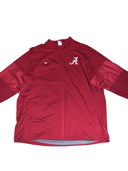 Dallas Warmack Alabama Team Issued Travel Jacket (Size XXL)