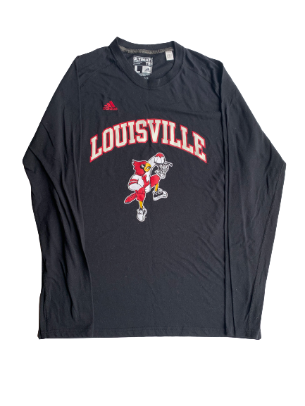 Tony Hicks Louisville Team Issued Long Sleeve Shooting Shirt (Size L)