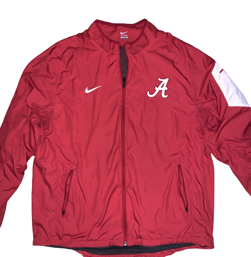 Dallas Warmack Alabama Team Issued Full-Zip Jacket (Size XXL)