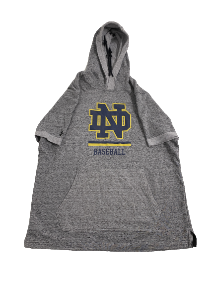 Jack Sheehan Notre Dame Baseball Player-Exclusive Short Sleeve Hoodie (Size L)
