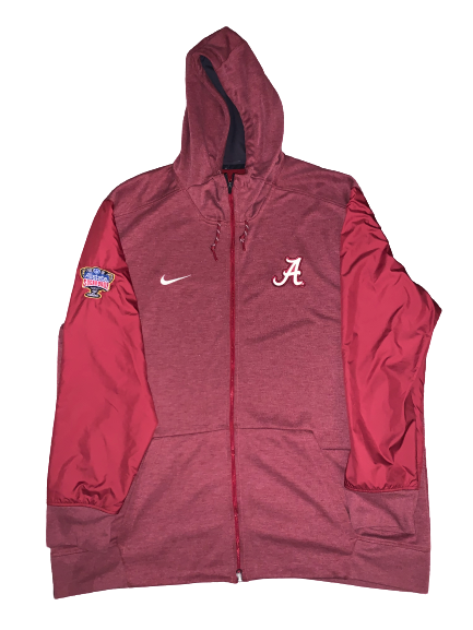 Dallas Warmack Alabama Team Issued Official Sugar Bowl Jacket with Patch (Size XXL)