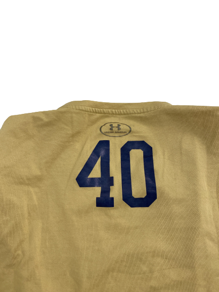 Jack Sheehan Notre Dame Baseball Player-Exclusive Practice Shirt With 