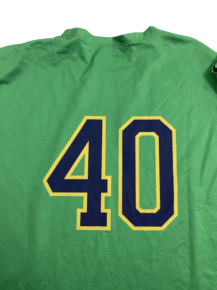Jack Sheehan Notre Dame Baseball Player-Exclusive Batting Practice Shirt With 