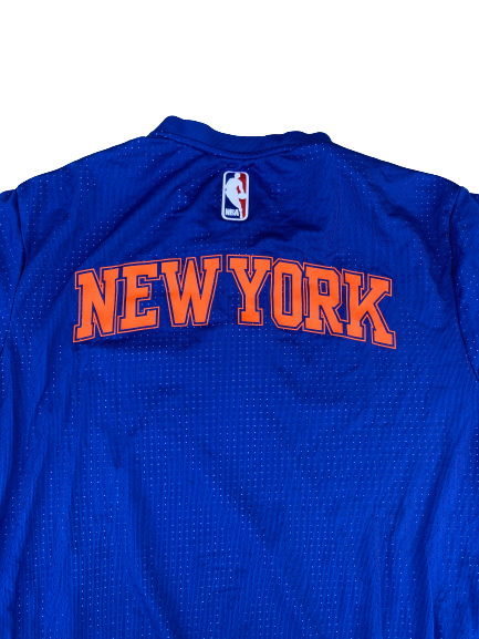Travis Trice New York Knicks Player Exclusive Pre-Game Shooting Shirt (Size L)
