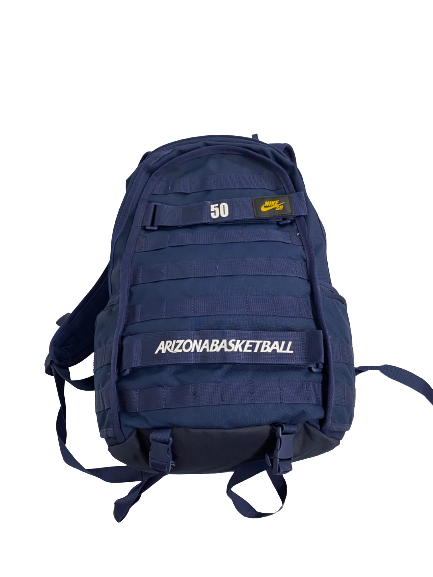 Jordan Mains Arizona Basketball Player-Exclusive Travel Backpack With 