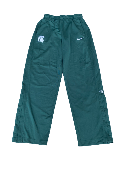 Travis Trice Michigan State Basketball Team Issued Sweatpants (Size L)
