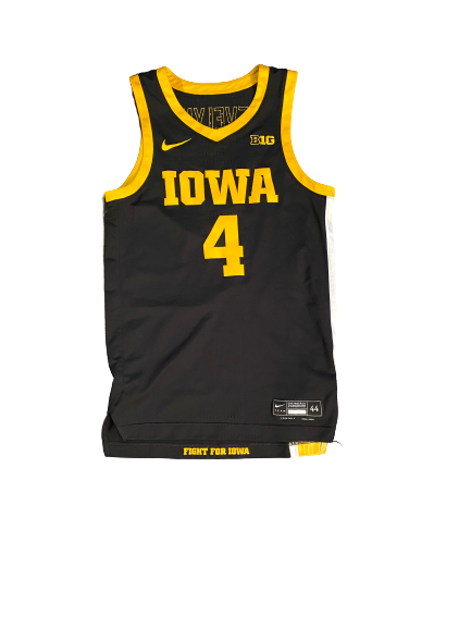 Bakari Evelyn Iowa 2019-2020 Game Worn Jersey (Photo Matched)