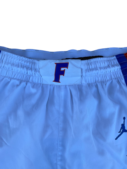Scottie Lewis Florida Basketball 2019-2020 Season Game-Worn Shorts (Size 34 +1 Length)