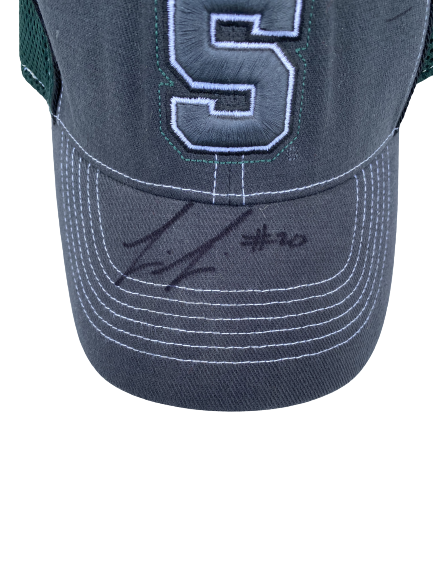 Travis Trice Michigan State Basketball Team Issued Signed Hat