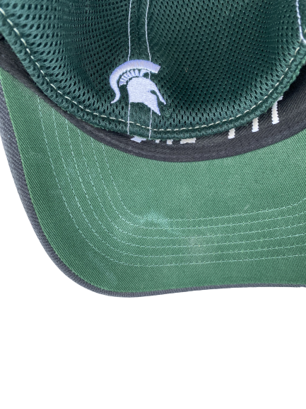 Travis Trice Michigan State Basketball Team Issued Signed Hat