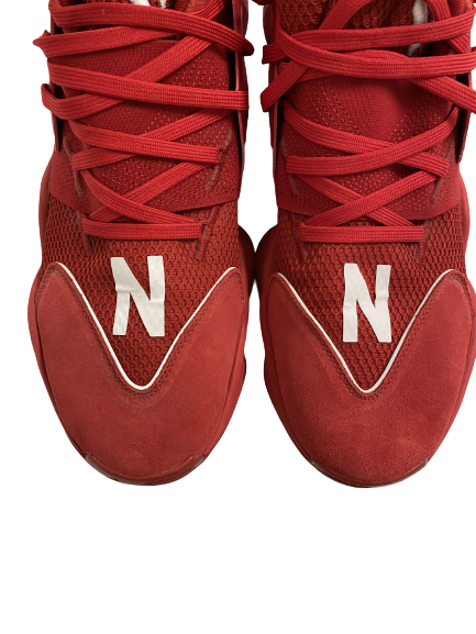 Travis Vokolek Nebraska Football Team-Issued Shoes (Size 15)